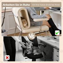 Pet Sofa - Beige + Fabric + Steel + Wood - View 11