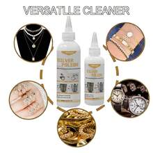 H4Cacle 1瓶装珠宝清洁剂，金属珠宝清洁液，手表戒指清洁液，用于除锈、防氧化和钻石护理——清洁、闪亮、抛光 - 491 - 查看 9
