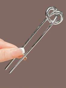 女士时尚优雅的金属新月发夹，适合日常佩戴和派对，礼物，发髻延长，发髻制作器，发髻发片，发型夹，发夹，发夹