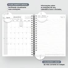 iscool 2025 Retro Purple Butterfly Hardcover Daily Planner - 紫丁香 - 查看 6