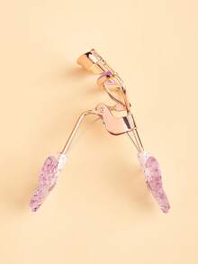 睫毛夹及替换垫套装，持久耐用，令睫毛更长更浓密，握感舒适，专为眼部设计，专业化妆美容工具，方便携带，价格实惠，化妆台必备，美妆配件，经济实惠，性价比高，送礼佳品，情人节礼物 - 紫色 - 查看 5