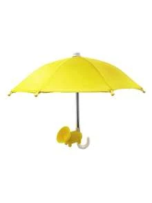 Mini Outdoor Phone Parasol With Universal Suction Cup Holder, Outdoor Anti-Glare Parasol, Polyester Fiber, Rain And Sun Protection, Universal Adjustable Anti-Glare Outdoor Phone Holder, Suitable For Mobile Phones, Kindles, Pads, Smartphones Umbrella For Women Umbrella Rainproof Windproof