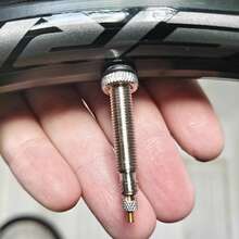 4 件套自行车转换接头美式转法式轮圈旋塞阀转换套件适用于自行车配件