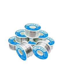 63-37 Tin Lead Rosin Core Solder, 0.6/0.8/1mm Wire For Electrical Soldering Contains 2.5% Flux