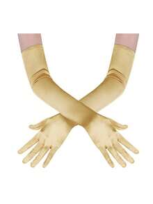 D EXCEED 1/3 Pairs Of Women's Long Gloves - Elegant Accessory - Perfect For Bridal Looks, Art Deco Themed Weddings, Vintage Tea Parties, Garden Soirees, Classic Formal Dinners And Opera Performances​ - Multicolor - View 16