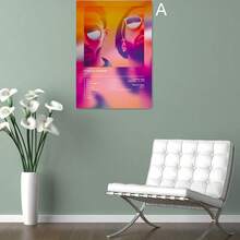 1 pieza Póster de álbum de música rap y pop sin marco, estética Pnl Plk ERRR, impresión en lienzo de arte de pared de hip hop y rock para decoración del hogar u oficina, arte de pared vintage sin marco