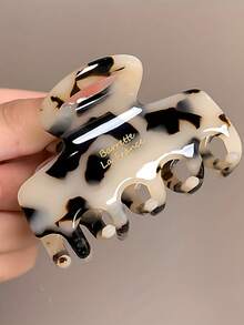 1 件复古醋酸纤维爪夹，优雅的发夹发饰，简约设计适合女性日常和节日佩戴秋季发夹秋季发夹时尚发夹冬季发饰女士度假装女士 - 彩色 - 查看 12