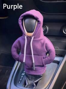 Hoodie Car Gear Shift Cover Fashion Gearshift Hoodie Car Gear Shift Knob Cover Manual Handle Gear Sweatshirt Change Lever Cover - Multicolor - View 9