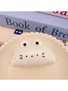 1pc Cute Squishable Cat Stress Relief Toy, Soft Squishy Squeeze Toy, Suitable For Party, Birthday, Christmas Gift, Comes With 1pc Dust Bag - Multicolor - View 4