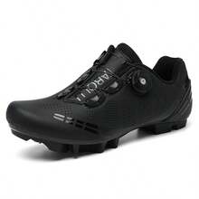 Unisex Cycling Shoes, Compatible With Mountain Bike Shoes, Fitness Shoes, Outdoor Sports Shoes, Outdoor Cycling Shoes - Black - View 5