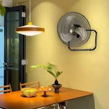 18-inch 3-in-1 Electric Fan, Floor Fan, Silent, High Wind Power, High Power Industrial Household Fan, Movable Head, Vertical Fan, Wall Mounted Floor Fan, Air Circulation Fan, Versatile Design, 180-Degree Oscillation, Modern Aesthetic, Portable And Stable - Tipo de Enchufe A USA (110-127V) - Ver 6