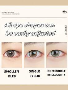 OEIEZ 无胶隐形双眼皮贴，2025新款眼皮贴，适合内双，防水隐形双眼皮贴，天然纤维蕾丝眼皮提拉条，打造自然妆容（S+M+L），化妆，便宜，房间装饰，梳妆台，旅行，卧室，化妆配件，便宜，圣诞礼物，化妆，化妆工具，便宜货，礼物，女士礼物，圣诞礼物，赠品，旅行，便宜货，旅行必备 - 彩色 - 查看 10
