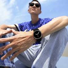 1pc Breathable Sport Silicone Strap Compatible With Samsung Galaxy Watch 8/8 Classic 40/44/46mm Women/Men Replacement Watch Band Adjustable Wristbands Correas Compatible With Galaxy Watch8 44mm/40mm Bracelet Smart Watch Accessories