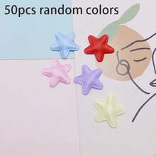 20/50/100pcs Mini Heart & Star Fabric Patches - Assorted Colorful Applique Patches For DIY Clothing Repair, Sewing, Headwear, Hats And Craft Decoration - Versatile, Easy To Use, Multi-Color - Multicolor - View 18