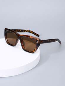 1 Cặp Kính thời trang thường ngày gọng dày Unisex, thích hợp cho du lịch, chụp ảnh cá nhân, chỉnh sửa ảnh - Nhiều màu - Xem 4