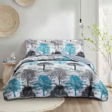 VENECIA Edredón y/o colcha doble vista estampada y lisa en 4 medidas diferentes - Blanco - Ver 1