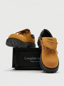 Men's Thick Sole Elevator Sneakers, Casual Work Shoes, Versatile Commuter Shoes, Formal Work Shoes, Outdoor Hiking Boots, Chunky Shoes