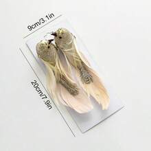 1件/2件，圣诞节，万圣节，人造羽毛鸟花园装饰，人造泡沫鸟凤凰孔雀景观，仿生工艺鸽子装饰，客厅花园家居装饰，庭院鸟，多场景适用人造鸟雕像，圣诞树装饰 - 彩色 - 查看 19