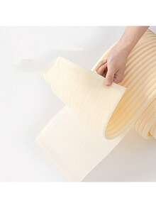 1片装家居装饰3D墙板防撞软墙贴榻榻米软墙贴床头墙垫窗台贴无味清凉隔热。只需撕掉背胶即可粘贴。粘性强，使用方便 - 純白防撞條 - 查看 8