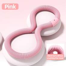 1pc 1kg/1.5kg Optional Spring Exercise Hoop, Soft Exercise Hoop For Core Workout, Won''t Hurt Waist, Women Indoor Fitness Equipment