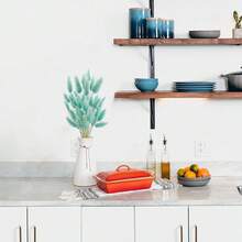 17 Natural Bunny Tails Dried Flowers, 120 Pcs Dried Lagurus Ovatus, Dried Blue Pampas Grass Decor For Farmhouse Flower Arrangements Wedding Home Party Decorations-544931 - 青藍-240件 - 查看 8