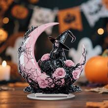 Pink Series Halloween 2D Acrylic Ornaments Ornaments - trắng - Xem 5