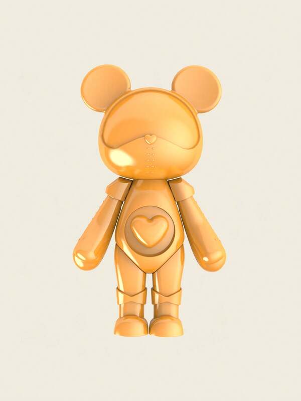  NCosmos熊糖系列（配手提包）33.5cm橙色生日礼物精美礼品