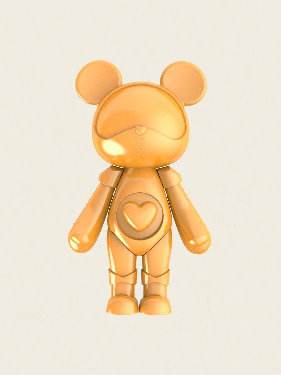 NCosmos熊糖系列（配手提包）33.5cm橙色生日礼物精美礼品 - 橘色 - 查看 1