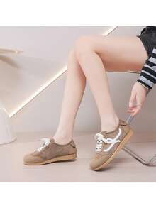 Novos Tênis Casuais de Sola Macia, Confortáveis e Versáteis para o Outono