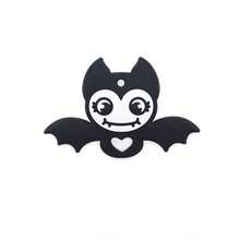 1 件装硅胶婴儿牙胶，万圣节元素鬼南瓜蝙蝠牙胶，万圣节礼物 - 彩色 - 查看 16