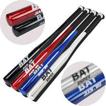Shoze 34 Inch Baseball Bat Aluminum Alloy Baseball Stick Bar Lightweight For Outdoor Practice Training - 銀色 - 查看 3