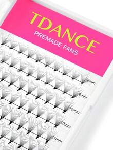 TDANCE 1Box 12Rows 120 Fans 10D Premade Eyelash Extensions Pointy Base Volume Fans Middle Stem Faux Mink Makeup Cilios 0.07 C D 8-15mmlash Clusters,Eyelash Clusters,Individual Eyelashes,Lashes,Fake Lashes