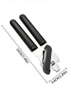 3-In-1 Can Opener, Heavy Duty Can Opener, Multi-Function Can Opener, Suitable For Elderly And Those With Weak Hand Strength, Manual Multi-Purpose Can Opener, Applicable For Home, Kitchen, Restaurant, Kitchen Gadget, Affordable Price, Christmas Party Supplies, Kitchen Accessory, Christmas Gift