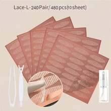 蕾丝网眼橄榄形眼皮贴 隐形双折眼影贴 美妆眼皮工具 180-240片，化妆品，便宜，房间装饰，梳妆台，旅行，卧室，化妆配件，便宜，圣诞礼物，化妆品，化妆工具，便宜货，礼物，女士礼物，圣诞礼物 - 裸色 - 查看 17