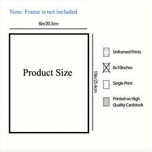 6pcs Frameless Supercar Posters, Gifts For Car Enthusiasts And Collectors, Racing Murals, Sports Car Prints, JDM Decoration Set Room Study Living Room Decoration Posters 8x10inch