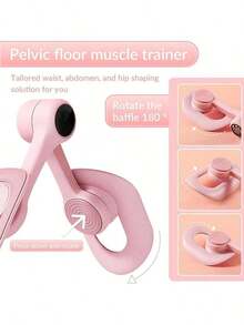 Thigh Master, dispositivo de ejercicio mejorado para fortalecer el piso pélvico, entrenador de glúteos para mujeres, reductor de muslos, equipo de ejercicio para los músculos internos de los muslos para usar en casa. - Rosa - Ver 5