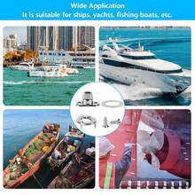 EstiloCommon Sense - Sujetadores De Grado Marino Chapados En NíQuel, Ojales Y Pernos De BotóN Giratorio Para Barcos, Caravanas Y Caravanas, 12 Juegos Con 24 TornillosVersióN Mejorada