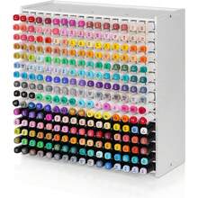 1pcLarge Color - Coded Marker Set | 240+ Vibrant Colors With Storage Case For School Projects, Art Classes & Student Artists