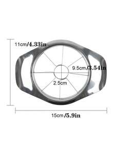 1pc Creative Stainless Steel Apple Slicer, Kitchen Apple Cutter