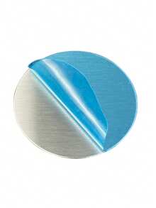 5个装电镀铁片手机支架配件直径40mm带膜无胶通用各种手机支架 - 銀色 - 查看 7