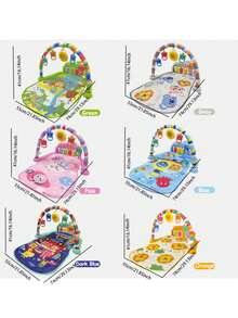 A 89*55*45cm Baby Gym Mat, Tummy Time Play Mat Toys, Baby Play Mats And Activity Gyms, Baby Piano Gym Mats, Newborn And Toddler Play Mats, Baby Activity Mat Toys (0-3-6-12 Months)