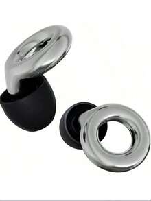 8pcs High Quality Reusable Ear Plugs, Sizes XS/S/M/L - Made Of ABS Material, Ideal For Concerts, Festivals, Live Events, Musicians And DJs, Essential For Live Events | Modern Design | Durable Ear Plugs, Ear Protection