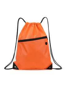 Personalized Initial & Name Drawstring Backpack, Sports Bag, Swimming Bag, Gym Bag, After School Club Bag Multi-Functional, Ornamental Exquisite, Stylish, Modern, Colorful, Contracted, Casual Custom, Unique, Gift, Personalized Gifts, Cute Baby Ideal Gifts For Him Family, Friends, Daughter, Son, Her For Birthdays - Multicolor - View 14