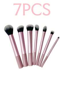 17pcs Professional Makeup Brush Set, Mixed Makeup Beauty Tools,Makeup Sponge Set,Including 7 Makeup Brushes ,4 Makeup Eggs, Makeup Sponge Suitable For Liquid Makeup, Makeup Mixer Tool, 3 Triangle Sponges For Loose Powder Setting, Soft Triangle Puff Suitable For Loose Powder, 3 Mini Makeup Sponge