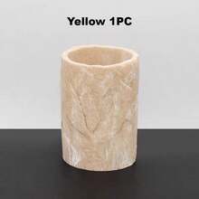 1 chiếc cốc nhà tắm giả vỏ cây sang trọng phong cách Châu Âu, thích hợp cho phòng khách sạn, phòng tắm gia đình - Nhiều màu - Xem 10