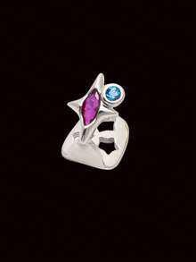 1pc Plated Gold Grillz Mouth Top Tooth Single Grill Cap For Teeth Party Accessories, Rapper, Halloween Teeth,