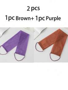 1 Bộ khăn tắm tẩy tế bào chết lưới dài kiểu Châu Phi, hai mặt dùng để tẩy tế bào chết nhẹ nhàng, thô ráp, tẩy tế bào chết toàn thân hiệu quả, dụng cụ chà lưng khi tắm, chất liệu lưới cao cấp, thiết kế khăn có dây đeo tiện lợi, khăn tắm xơ mướp, miếng bọt biển cho làn da mịn màng, thích hợp sử dụng hàng ngày - Nhiều màu - Xem 9