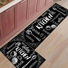 1 tấm thảm sàn nhà bếp, thảm thoát nước Polyester, thích hợp cho nhà bếp, phòng khách, lối vào, ban công, trang trí nhà cửa, chống bẩn, quán cà phê, quán bar, ngày lễ, tiệc tùng, phòng ngủ, trang trí phòng tắm - Nhiều màu - Xem 10