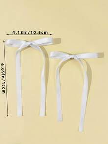 6件套女士母亲节/音乐节/婚礼装饰发夹，简约纯色可爱蝴蝶发卡 - 白色淺藍色寶藍色六件套 - 查看 6