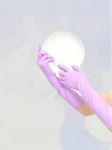 厨房洗碗手套 - 可重复使用的家用清洁手套，灵活耐用，多用途清洁手套，非常适合厨房、浴室、洗衣房 - 彩色 - 查看 9